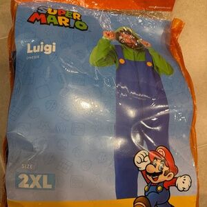 NIB-OppoSuits USA Mens Luigi Costume - XXL